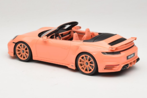 Porsche 911 992 Turbo S Cabriolet Brabus 900 Peetch GT Spirit 1:18 GT564 Derva - nuotrauka 5 iš 6