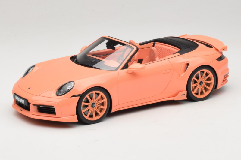 Porsche 911 992 Turbo S Cabriolet Brabus 900 Peetch GT Spirit 1:18 GT564 Derva