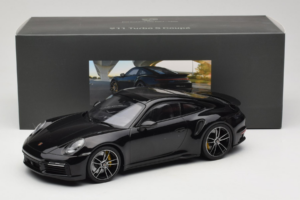 Porsche 911 992 Turbo S Juodas Minichamps 1:18 WAP02117BOL002 Metalas - nuotrauka 6 iš 6