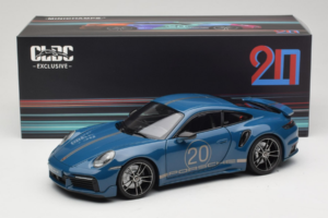 Porsche 911 992 Turbo S Coupe Sport Design Mėlynas Minichamps 1:18 113069073 Metalas - nuotrauka 8 iš 8
