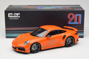 Porsche 911 992 Turbo S Coupe Sport Design Oranžinis Minichamps 1:18 113069074 Metalas - nuotrauka 8 iš 8