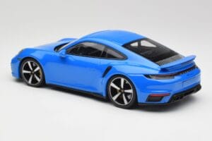 Porsche 911 992 Turbo S Gentian Mėlynas Minichamps 1:18 155069074 Metalas - nuotrauka 5 iš 6