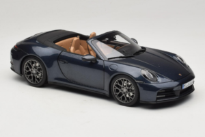 Porsche 911 992.2 Carrera Kabrioletas Yachting Blue Norev 1:18 187180 Metalas - nuotrauka 6 iš 8