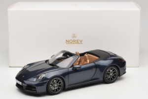 Porsche 911 992.2 Carrera Kabrioletas Yachting Blue Norev 1:18 187180 Metalas - nuotrauka 8 iš 8