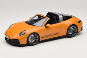 Porsche 911 992.2 Targa 4 GTS Bahama Yellow Norev 1:18 187190 Metalas