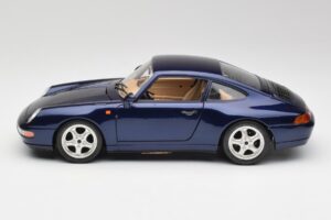 Porsche 911 993 Carrera Cup Mėlynas Braccio & Gotz 1993 Bburago 1:18 3060-M1 Metalas - nuotrauka 4 iš 8