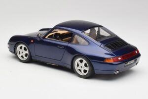 Porsche 911 993 Carrera Cup Mėlynas Braccio & Gotz 1993 Bburago 1:18 3060-M1 Metalas - nuotrauka 7 iš 8