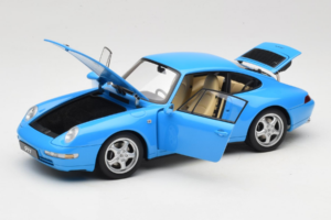 Porsche 911 993 Carrera Blue Metallic AUTOart 1:18 78133 Metalas - nuotrauka 2 iš 8