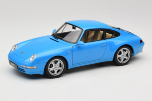 Porsche 911 993 Carrera Blue Metallic AUTOart 1:18 78133 Metalas