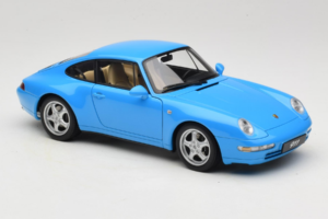 Porsche 911 993 Carrera Blue Metallic AUTOart 1:18 78133 Metalas - nuotrauka 6 iš 8