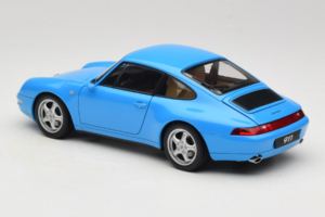Porsche 911 993 Carrera Blue Metallic AUTOart 1:18 78133 Metalas - nuotrauka 7 iš 8