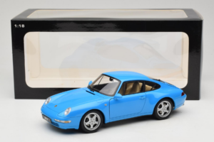 Porsche 911 993 Carrera Blue Metallic AUTOart 1:18 78133 Metalas - nuotrauka 8 iš 8