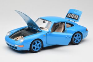 Porsche 911 993 Carrera Mėlynas Bburago 1:18 3060 Metalas - nuotrauka 2 iš 8