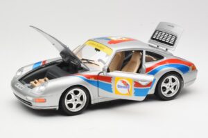 Porsche 911 993 Carrera Cup #1 1993 Bburago 1:18 3050-M2 Metalas - nuotrauka 2 iš 8