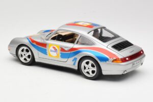 Porsche 911 993 Carrera Cup #1 1993 Bburago 1:18 3050-M2 Metalas - nuotrauka 7 iš 8
