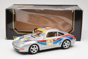 Porsche 911 993 Carrera Cup #1 1993 Bburago 1:18 3050-M2 Metalas - nuotrauka 8 iš 8