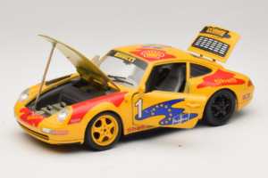 Porsche 911 993 Carrera Cup #1 1993 Bburago 1:18 3050-P1 Metalas - nuotrauka 2 iš 8
