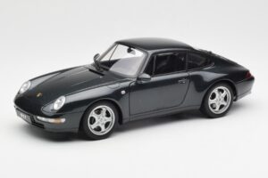 Porsche 911 993 Carrera Žalias Metallic AUTOart 1:18 78134 Metalas