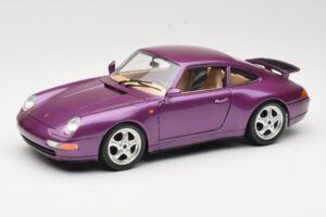 Porsche 911 993 Carrera Violetinis Bburago 1:18 3060-M2 Metalas