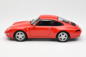 Porsche 911 993 Carrera Raudonas AUTOart 1:18 78132 Metalas - nuotrauka 4 iš 8