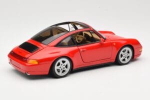 Porsche 911 993 Carrera Targa Raudonas UT Models 1:18 27821 Metalas - nuotrauka 3 iš 8