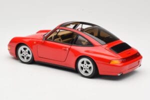 Porsche 911 993 Carrera Targa Raudonas UT Models 1:18 27821 Metalas - nuotrauka 7 iš 8