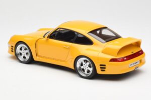 RUF CTR2 993 Sport Geltonas GT Spirit 1:18 GT141 Derva - nuotrauka 5 iš 6