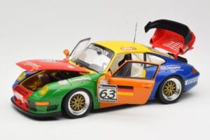 Porsche 911 993 GT2 #63 H. Muller / T. Trunk IMSA 1998 UT Models 1:18 39812 Metalas - nuotrauka 2 iš 8