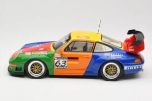 Porsche 911 993 GT2 #63 H. Muller / T. Trunk IMSA 1998 UT Models 1:18 39812 Metalas - nuotrauka 4 iš 8