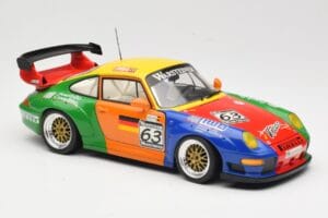 Porsche 911 993 GT2 #63 H. Muller / T. Trunk IMSA 1998 UT Models 1:18 39812 Metalas - nuotrauka 6 iš 8