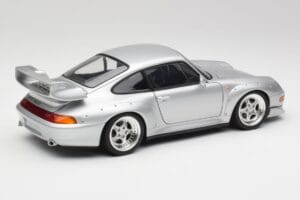 Porsche 911 993 GT2 Arctic Sidabrinis Metalinis UT Models 1:18 27831 Metalas - nuotrauka 3 iš 8