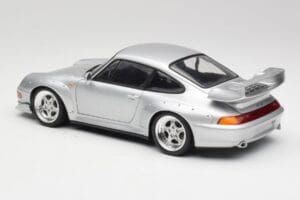 Porsche 911 993 GT2 Arctic Sidabrinis Metalinis UT Models 1:18 27831 Metalas - nuotrauka 7 iš 8