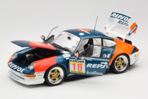 Porsche 911 993 GT2 #10 de Orleans / Saldana BPR Global GT Series 1996 UT Models 1:18 39632 Metalas - nuotrauka 2 iš 8