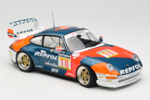 Porsche 911 993 GT2 #10 de Orleans / Saldana BPR Global GT Series 1996 UT Models 1:18 39632 Metalas - nuotrauka 6 iš 8