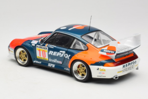 Porsche 911 993 GT2 #10 de Orleans / Saldana BPR Global GT Series 1996 UT Models 1:18 39632 Metalas - nuotrauka 7 iš 8