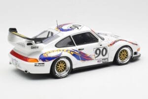 Porsche 911 993 GT2 #90 Vert / Franco / K. Koen Daytona 24 Hours 1998 UT Models 1:18 39813 Metalas - nuotrauka 3 iš 8