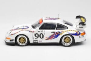 Porsche 911 993 GT2 #90 Vert / Franco / K. Koen Daytona 24 Hours 1998 UT Models 1:18 39813 Metalas - nuotrauka 4 iš 8