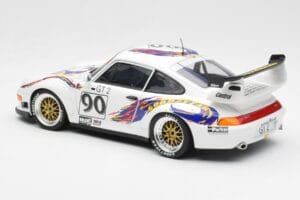 Porsche 911 993 GT2 #90 Vert / Franco / K. Koen Daytona 24 Hours 1998 UT Models 1:18 39813 Metalas - nuotrauka 7 iš 8