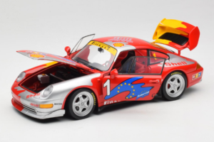 Porsche 911 993 GT2 RS #1 VIP Car Porsche Cup Germany 1995 UT Models 1:18 39514 Metalas - nuotrauka 2 iš 8