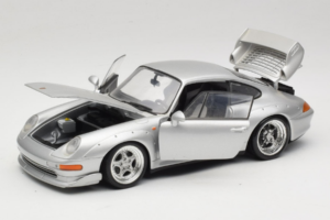Porsche 911 993 GT2 Street Sidabrinis UT Models 1:18 180065000 Metalas - nuotrauka 2 iš 8