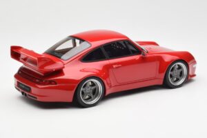 Porsche 911 993 Gunther Werks 400R Raudonas GT Spirit 1:18 GT210 Derva - nuotrauka 2 iš 6