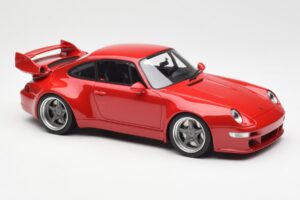 Porsche 911 993 Gunther Werks 400R Raudonas GT Spirit 1:18 GT210 Derva - nuotrauka 4 iš 6