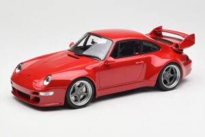 Porsche 911 993 Gunther Werks 400R Raudonas GT Spirit 1:18 GT210 Derva