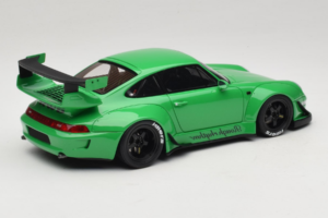 Porsche 911 993 RWB Žalias GT Spirit 1:18 GT074 Derva - nuotrauka 2 iš 6