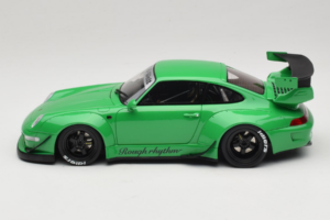 Porsche 911 993 RWB Žalias GT Spirit 1:18 GT074 Derva - nuotrauka 3 iš 6