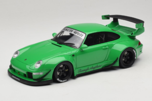 Porsche 911 993 RWB Žalias GT Spirit 1:18 GT074 Derva