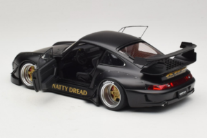 Porsche 911 993 RWB Matt Black With Gold Wheels AUTOart 1:18 78154 Kompozitas - nuotrauka 5 iš 8