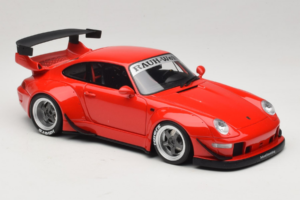 Porsche 911 993 RWB Raudonas GT Spirit 1:18 ZM045 Derva - nuotrauka 4 iš 6