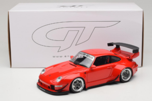 Porsche 911 993 RWB Raudonas GT Spirit 1:18 ZM045 Derva - nuotrauka 6 iš 6