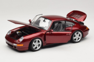 Porsche 911 993 Turbo Red Metallic UT Models 1:18 180066070 Metalas - nuotrauka 2 iš 8